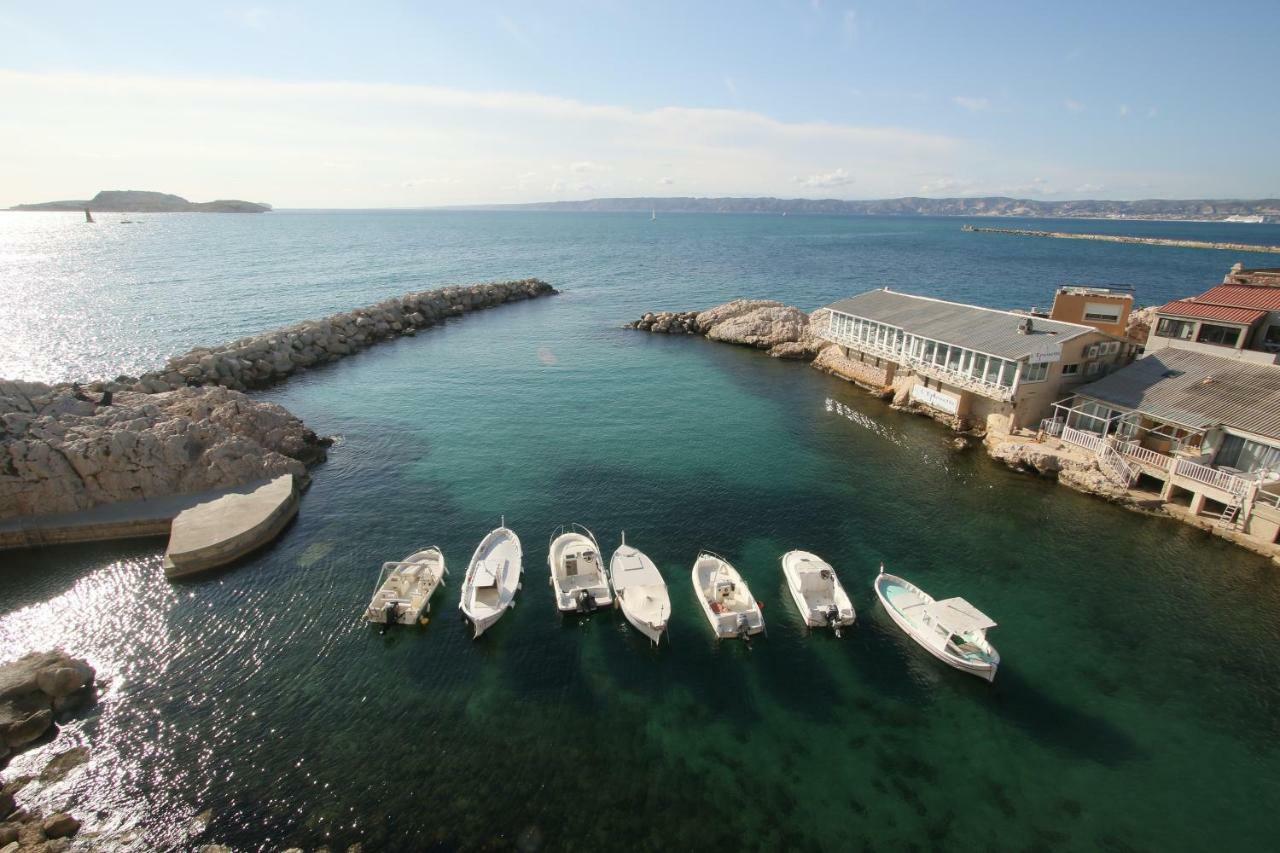 Stud Terras Ville Corniche 2 Pers Stat Gratuit Rue Modif Suivt Possib Et Accord Exclusif Marseilles Exterior foto